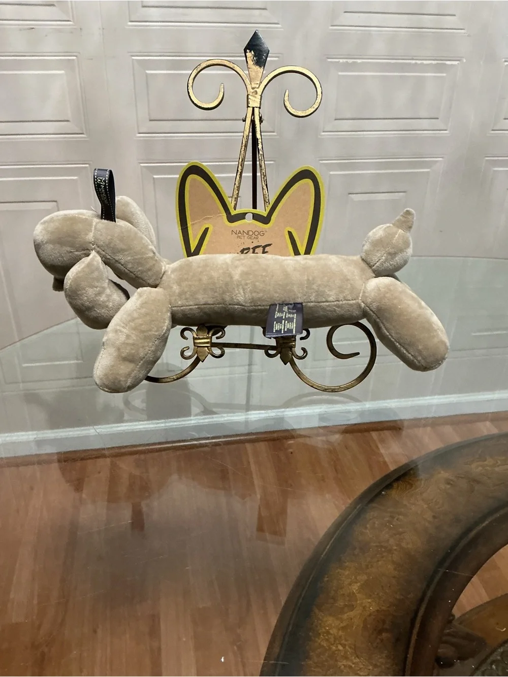 NEW Dog Toy Plush Balloon 15” Dog  Pets  With Squeaker   | NANDOG